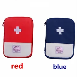 Mini portátil de emergência sobrevivência saco primeiros socorros kit médico viagem acampamento ao ar livre útil medicina armazenamento saco acampamento caso pílula