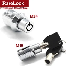 Tubular Cabinet Push Lock M19 M24 for Tool Box Showcase Locker Drawer ATM Game Vending Machine Rarelock JA47 f
