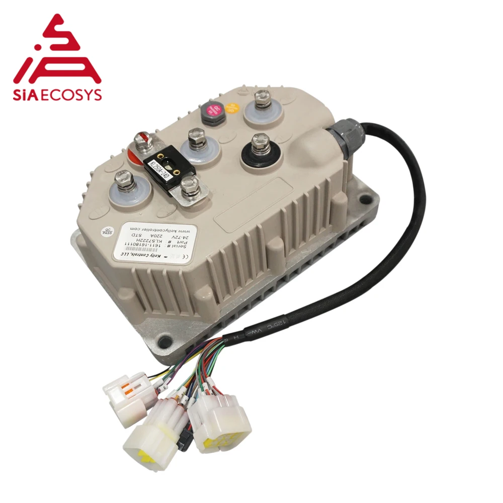 QS KLS7222H 24V-72V220A SINUSOIDAL BRUSHLESS MOTOR CONTROLLER for in-wheel hub motor