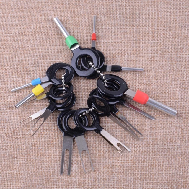 Connecteur de fil métallique extracteur de broches, Kit d'outils de  Terminal de fil métallique, outil de réparation automobile pour voiture 2  pièces - AliExpress