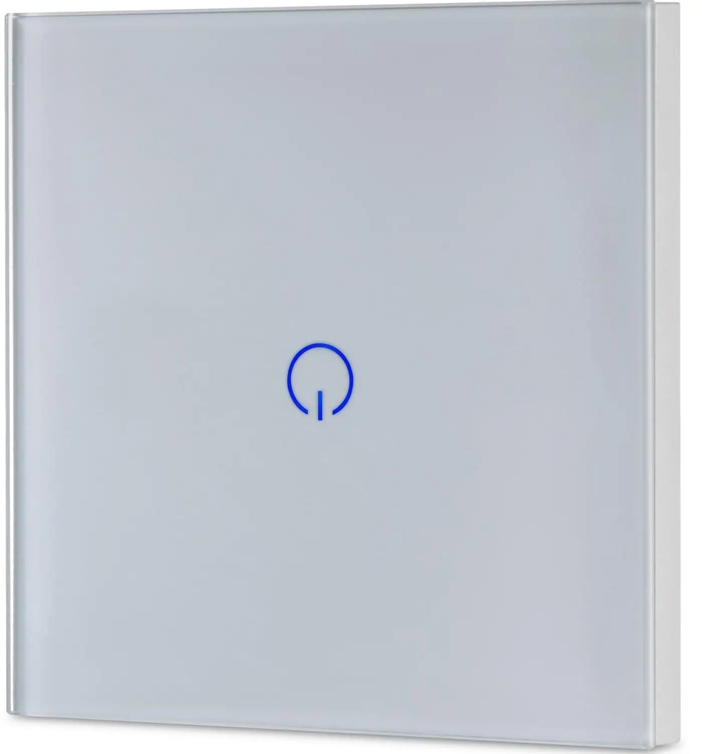 

EU Smart home Wifi Light Touch Switch, Wifi APP 2.4Ghz Remote Control Wall Touch Switch, Tempered Glass Touch Screen,AC 90-240V