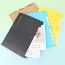 Канцелярские принадлежности A4 5 сетки сумка для файлов мини папка для файлов сумка для чеков датаграмма офисные принадлежности пакет зажим скольжения в папки для бумаг