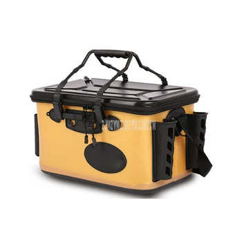 

Multi-functional Portable Fishing Box Thicken Live Fishing Box EVA Tank Bucket Camping Outdoor Fishing Bag Tackle With Handle