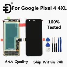 Bloc écran tactile LCD Super AMOLED de remplacement, pour Google Pixel 4XL, Original=