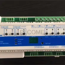 4 канала затемнения модуль 0-10 В для Светодиодный диммер реле затемнения переключатель управления RS485 поддерживает CRESTRON управление 4