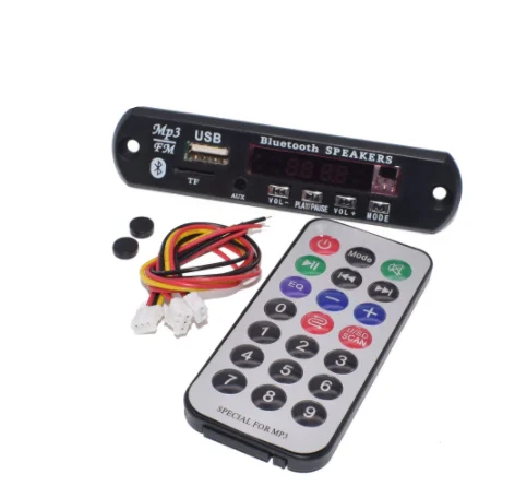 

10Set Standard Wireless Bluetooth 12V MP3 WMA Decoder Board Audio Module TF USB Radio For Car
