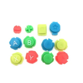 

For Nintendo Switch Joy-Con Colorful Rainbow ABXY & Directional D Pad Home Buttons