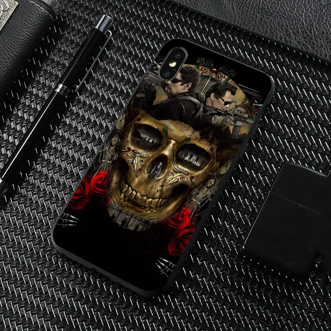 Soft TPU Case For Samsung Galaxy J1 J2 J3 J4 J5 J6 J7 J8 Plus 2018 Prime 2015 2016 2017 Retro Style Flower Red Skull | Мобильные