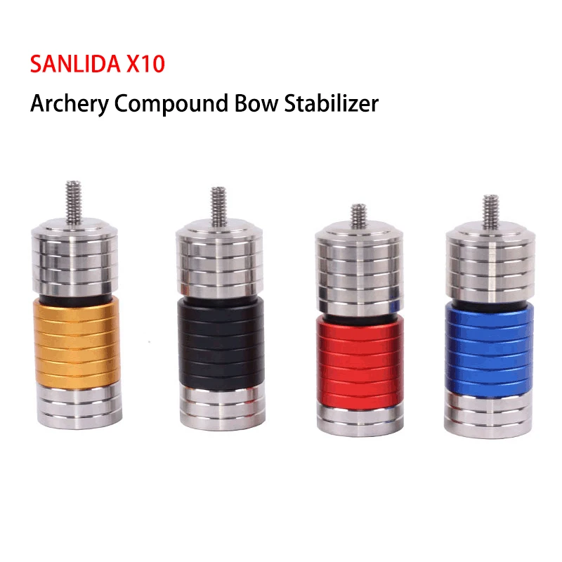 Sanlida X10 Archery Compound Bow Stabilizer Damper  Archery Accessories Compound Bow Target Shooting