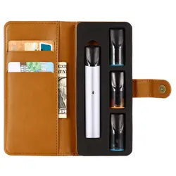 4 цвета джинсовая Кнопка чехол-бумажник Коробка Чехол для RELX электронных сигарет аксессуары