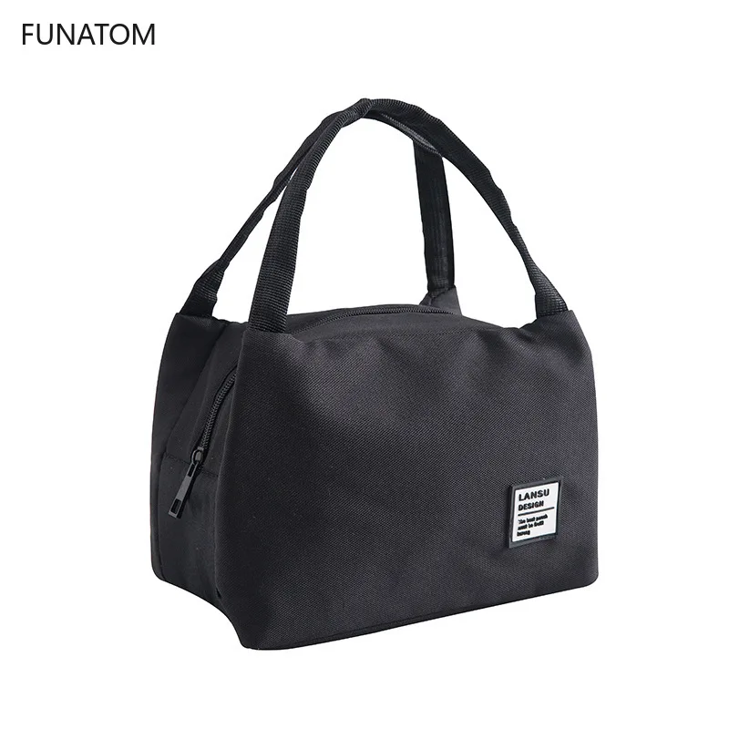 Портативный Ланч-мешок 2019 Новый Термоизолированный Ланч-бокс большая сумка-охладитель Bento мешок ланч-контейнер школьные сумки для