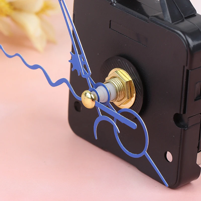 1 компл. Черный и красный руки Ремонт набор инструментов DIY набор с крюком бесшумные Часы настенные кварцевые механизм движения