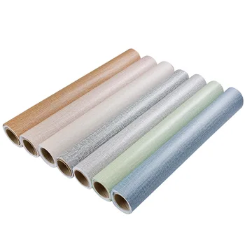 

DIY Decorative Film PVC Self adhesive Wallpaper Removable Vinyl Contact Paper for Kitchen Cabinets Waterproof Wallpaper Bedroom