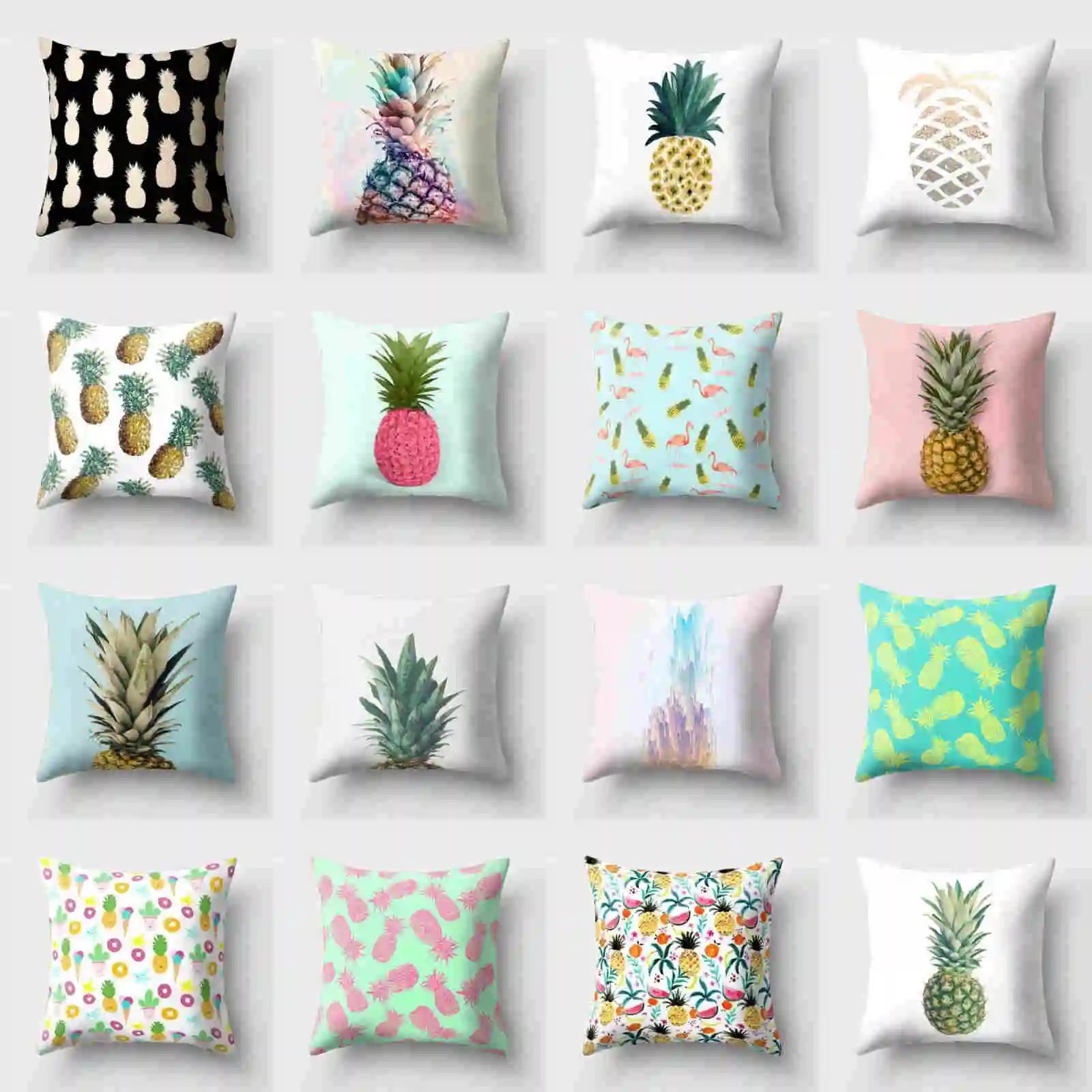 

Case Cover Throw Polyester Waist Home Decor 18'' Cushion Pillow Sofa