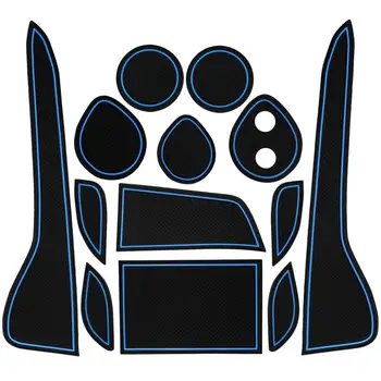 

LFOTPP Door Slot Pads For CHR ZYX10/NGX50 2017 2018 2019 Anti-Slip Dust-Proof Gate Slot Mat Auto Interior Styling Accessories