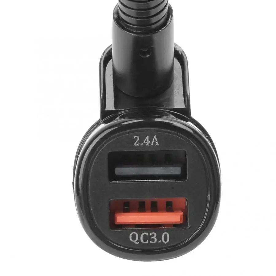 1,8 в TFT Автомобильный MP3-плеер fm-передатчик двойной USB зарядное устройство Поддержка QC3.0/TF карты/U диск автомобильный fm-передатчик