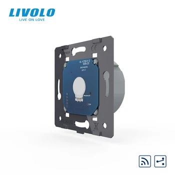 

Livolo EU Standard The Base Of Touch Switch, AC 220~250, 2 Way Remote wireless Control Switch Without Glass Panel, VL-C702SR