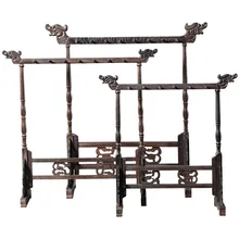 Каллиграфический шрифт держатель для туалетной щетки кисть, китайская кисть Ручка висит Caligrafia ручка держатель 12/14/16 висит деревянный каллиграфическая ручка Подставка для подвешивания