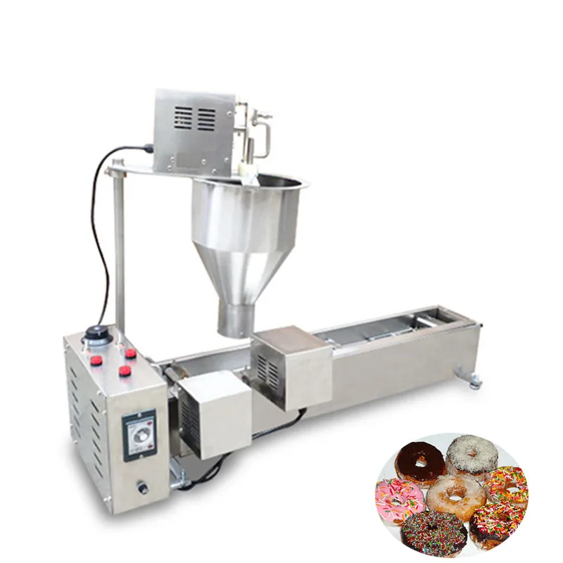 

Commercial Doughnut Maker Automatic Donut Maker Making Machine To Make Donuts / Doughnut Fryer Industrial 110V/220V