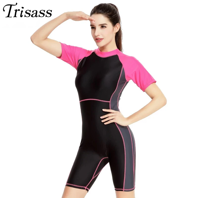 Trisass bañador profesional de una pieza para mujer, ropa deportiva de traje de baño con mangas, L XXXL, novedad de 2021|professional swimming|swimwear swimmingswimsuit professional - AliExpress