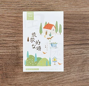 

52mmx80mm happy song paper greeting card lomo card(1pack=28pieces)