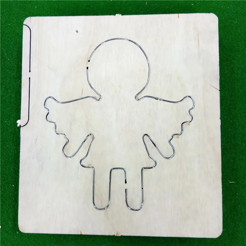 Ghost Child индивидуальные кожаные металлические режущие штампы ручной работы DIY деревянная форма штамповка и деревянные Вырубные штампы