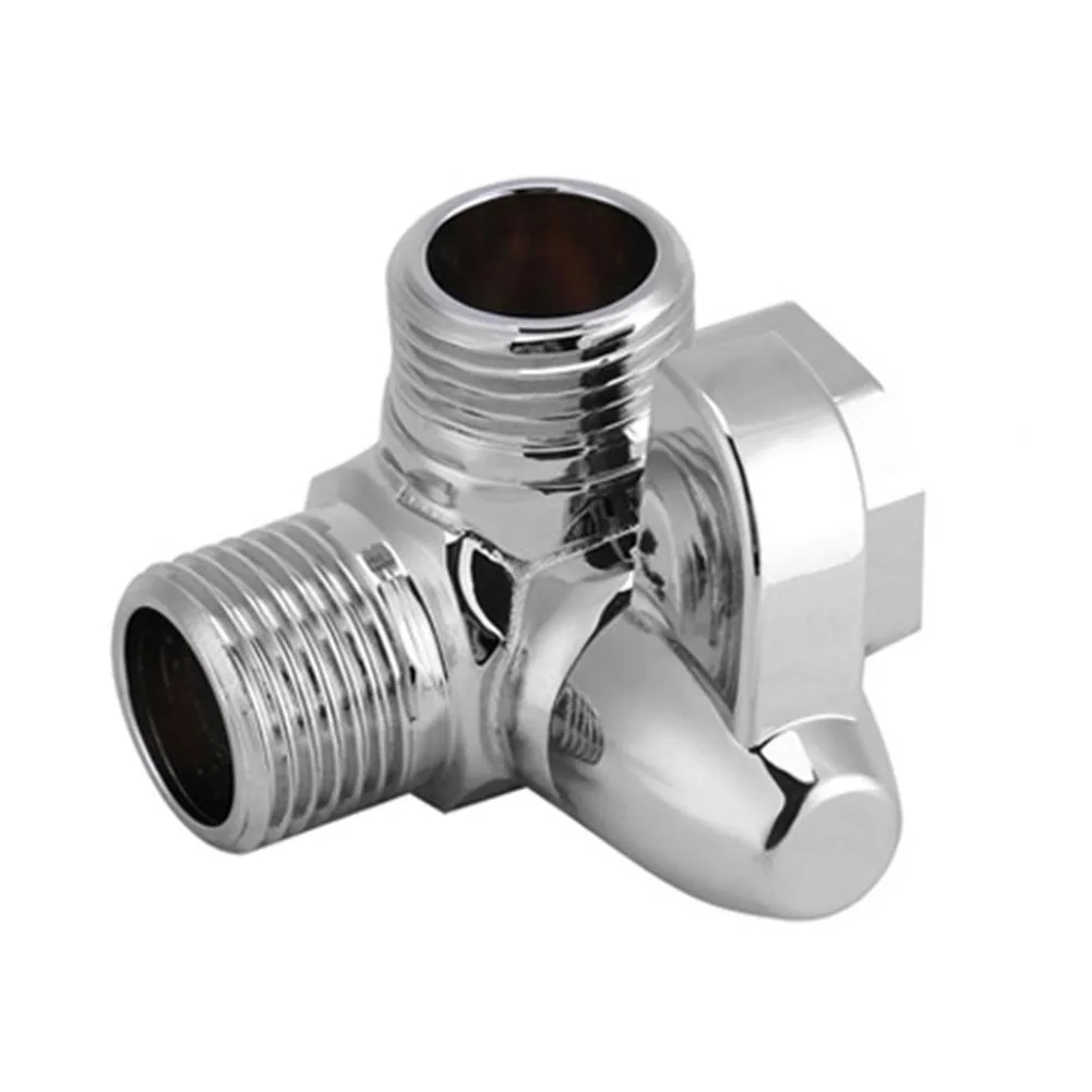

Sprinkler Shut Off Separate Repairing 3-Way Easy Install Tap Bathroom Divide Replacement Showering Faucet Water Diverter Copper