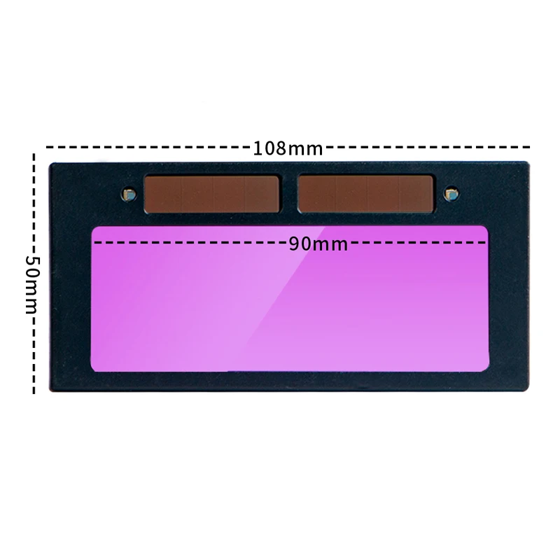 4-1//4/"x2/" Solar Auto Darkening Lens Filter Shade For Welding DIN3//11 Helmet Best