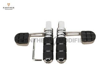 

Chrome Skull Motorcycle Foot Pegs mount Kit Moto Foot Rest Heel Stirrup case for Honda VTX1800 2002-2011 VTX1300 2003-2009