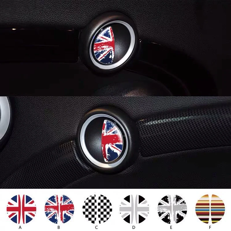 Эпоксидная наклейка для интерьера автомобиля 2 шт. BMW MINI COOPER R56 R55 R60 R61 Countryman F55 F56 F60 |