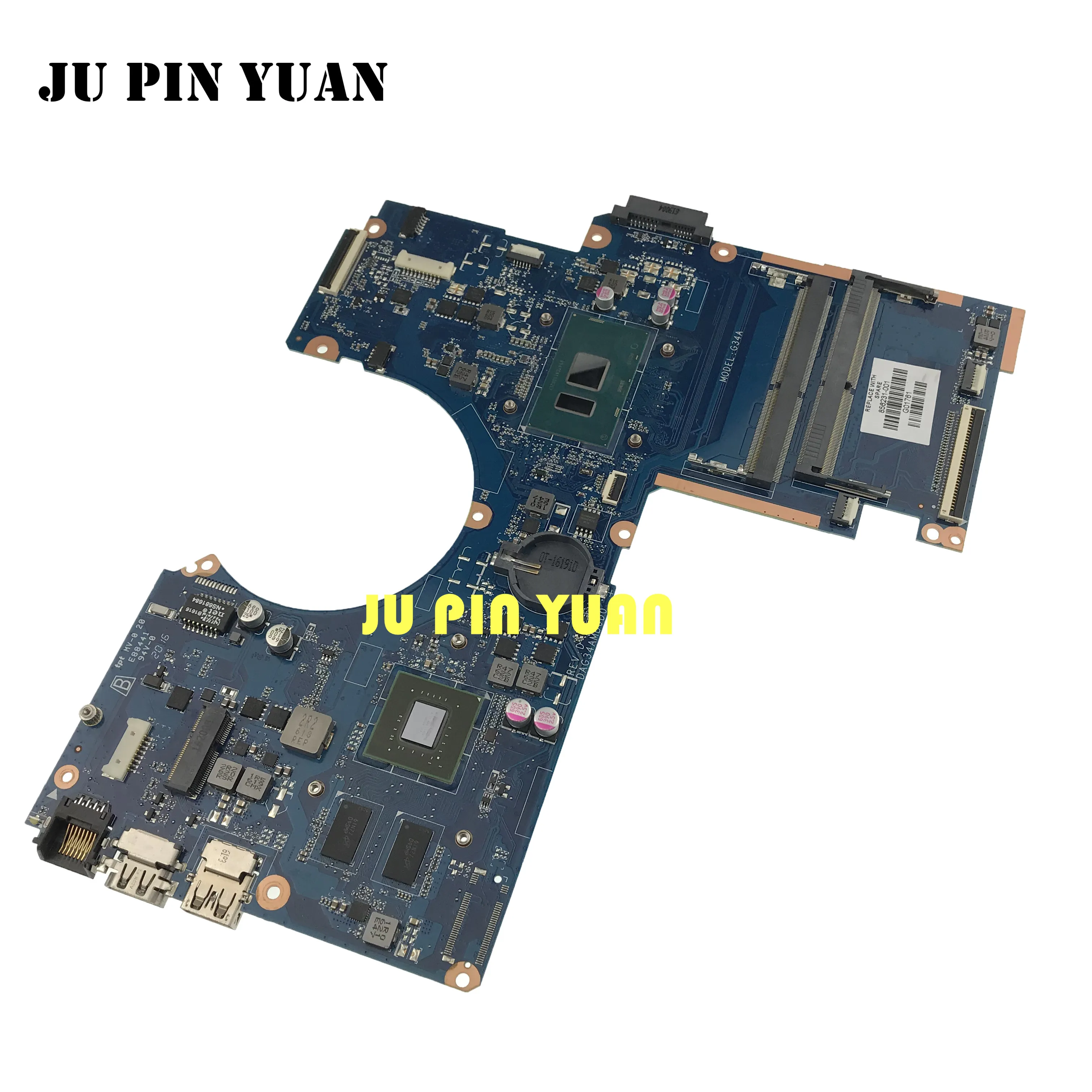 Материнская плата для ноутбука HP PAVILION 15-AU 856231-601 856231-001 DAG34AMB6D0 с 940MX 2 Гб i5-6200U все