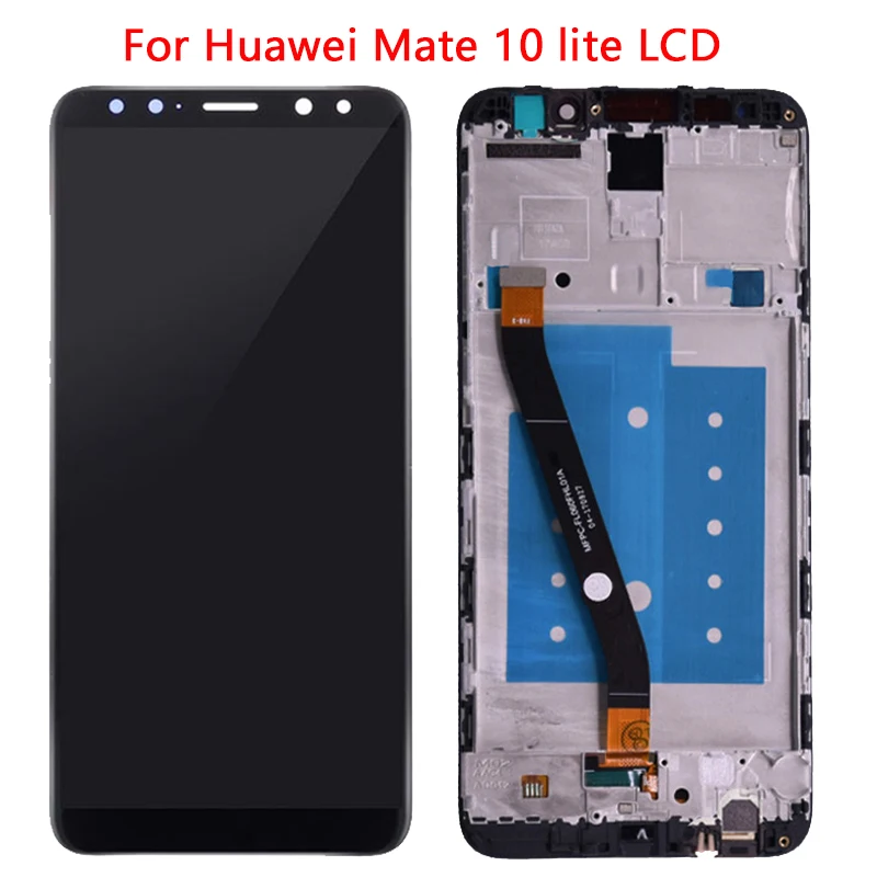 

NEW Nova 2i Display For Huawei Mate 10 lite LCD Display With Frame Assembly For Huawei G10 Plus LCD RNE-L21 Touch Screen Repair