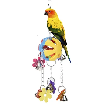 

Parrot Anti Bite Swing Cage Hammock Parakeet Hanging Cockatiel Pet Supplies Bird Durable Chew Toy