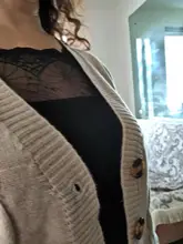 Knit Cardigan Short Sweter Women Jacket High-Waist Solid-Color Winter New Small Autumn