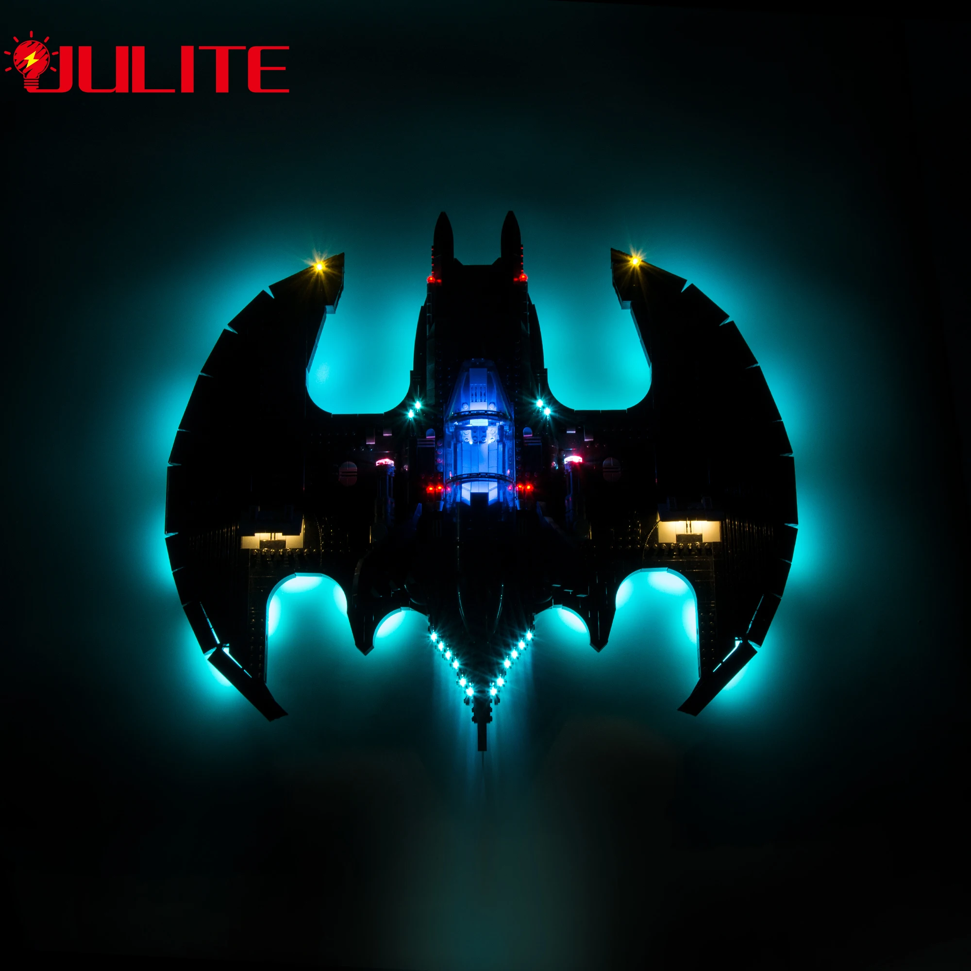 Details about   Remote Control LED Light up Kit For 76161 1989 Batwing 76161 batman Batwing kit 
