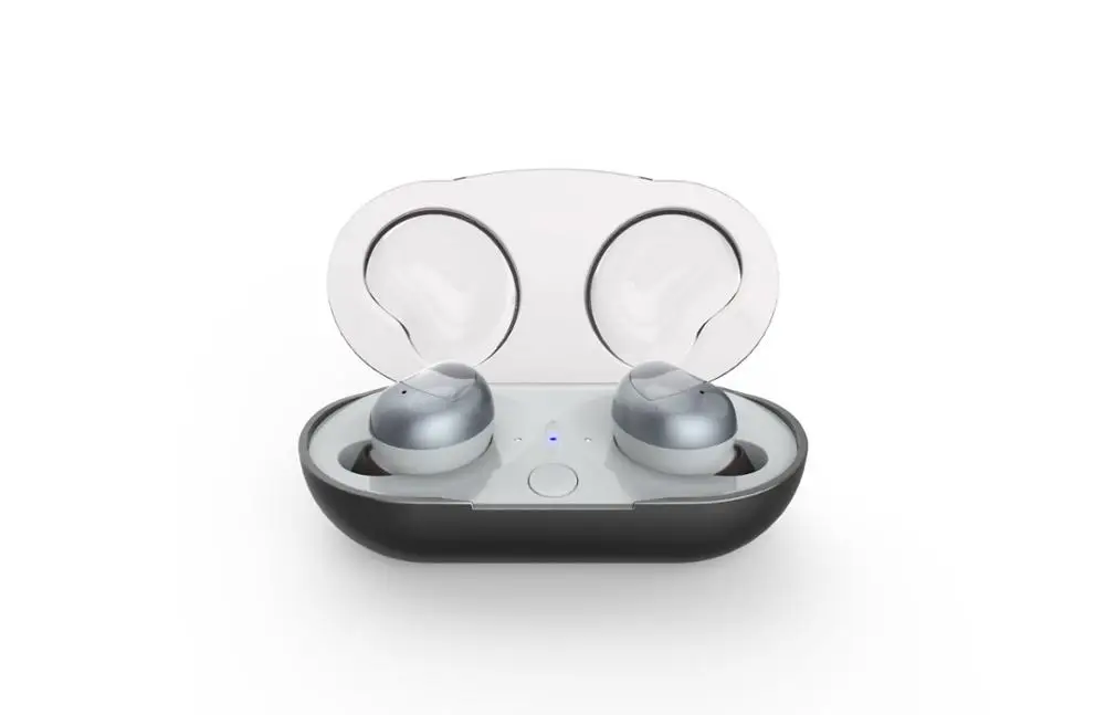 Спорт 336 TWS Мини Bluetooth беспроводная гарнитура Bluetooth 5,0 музыкальный плеер управление микрофоном Вызов Водонепроницаемая беспроводная гарнитура - Цвет: Серый