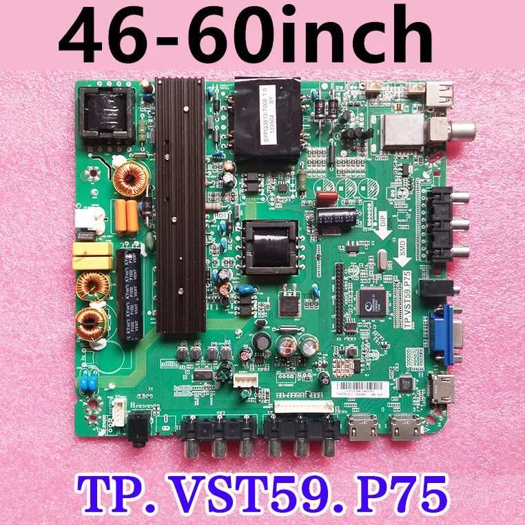 Original TP.VST59.P75 motherboard 46 inch-60 inch LED LCD TV universal V59 three-in-one driver board | Компьютеры и офис