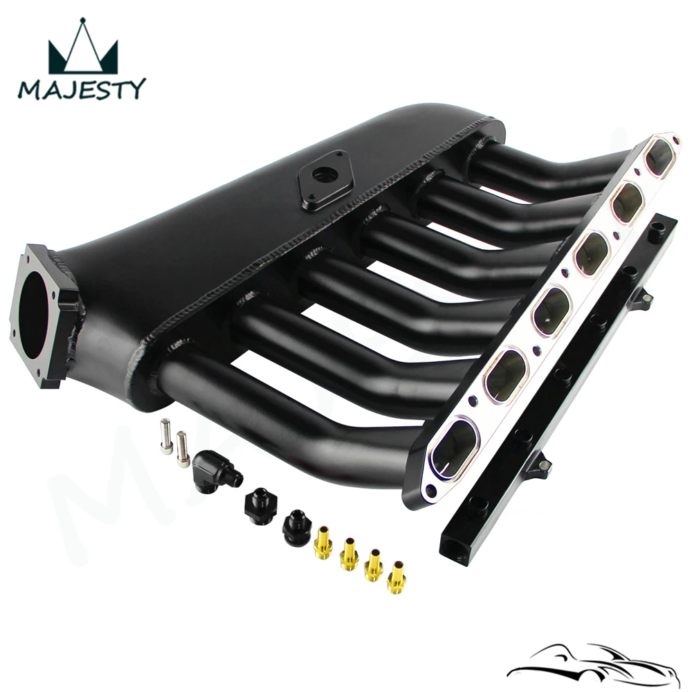 Подходит для впускного коллектора BMW E36 E46 M50 M52 325i 328i 323i M3 Z3 E39 528i черный + топливная
