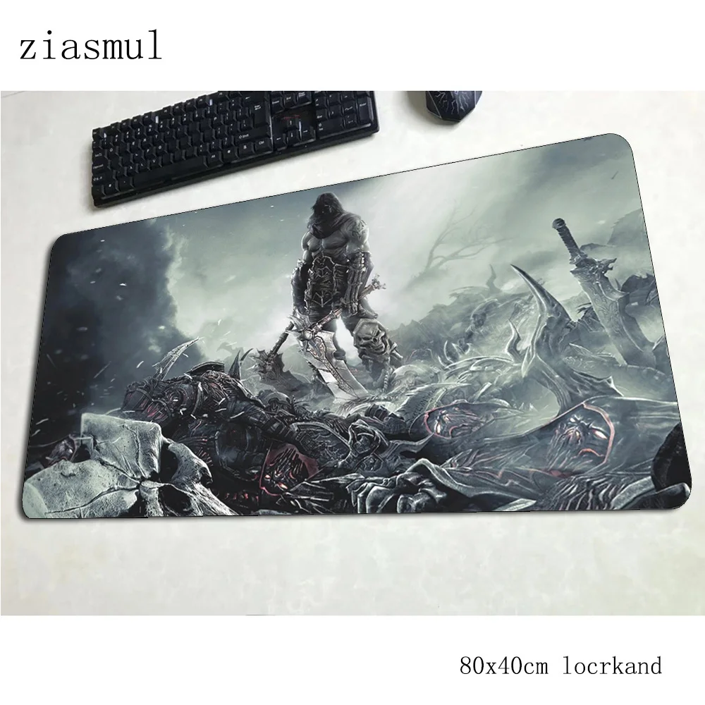 

darksiders mats 800x400x3mm Customized gaming mouse pad big keyboard mousepad present notebook gamer accessories padmouse mat