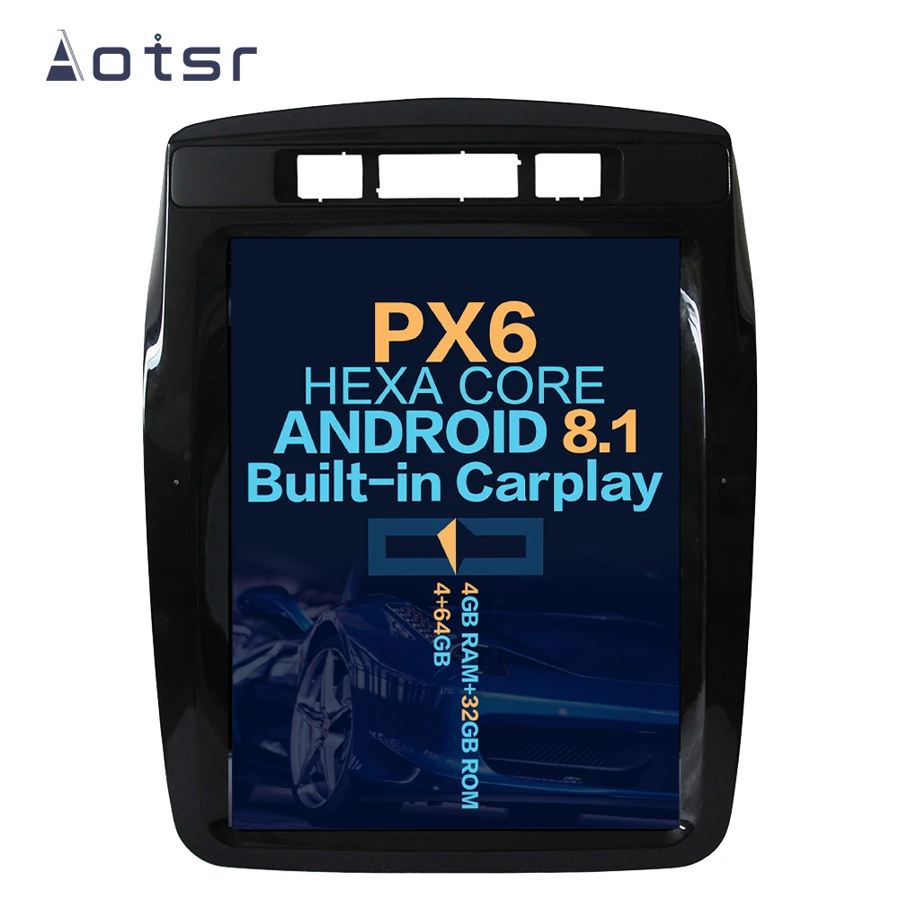 Aotsr Tesla 10 4 &quotвертикальный экран Android 8 1 автомобильный DVD мультимедийный плеер gps