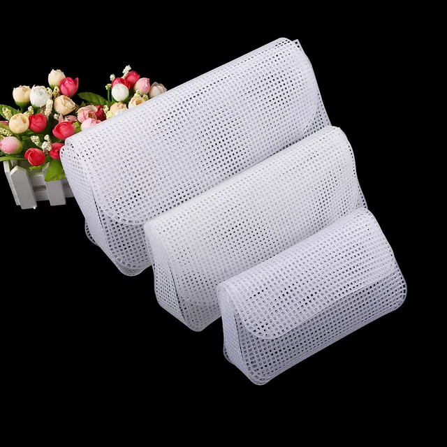 Műanyag Hálószövet Barkács Táska Szövésű Anyag Reteszes Horgos Táskák Rácshorog Kézműves Tartozékok - Image 2