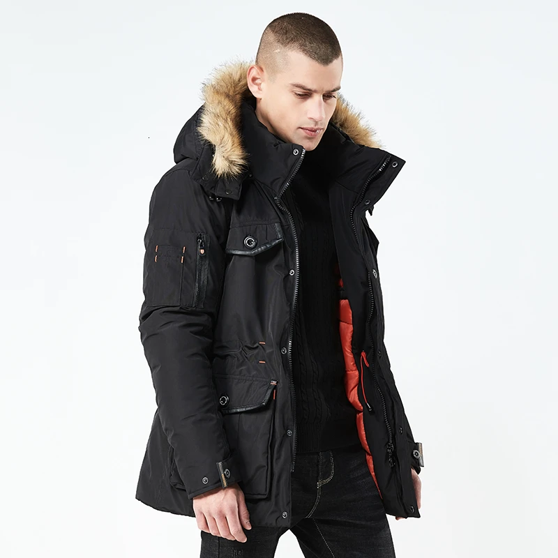

Men Hiking Jackets Winter Thick Cotton Clothes Removable Hooded Jacket For Outdoor Climbing Skiing Coats Warm Parkas Overcoat