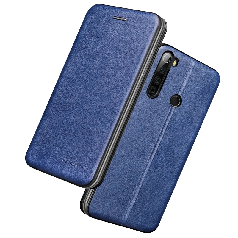 Чехол для Xiaomi Redmi Note 8T роскошный флип чехол из искусственной кожи 8 Pro 8pro чехлы