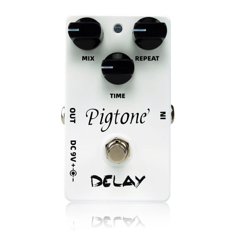 Disco tomar Autonomía Pigtone PP 07 Pedal de guitarra de efecto Delay guitarra eléctrica acústica  accesorios pedales de efectos Real bypass| | - AliExpress