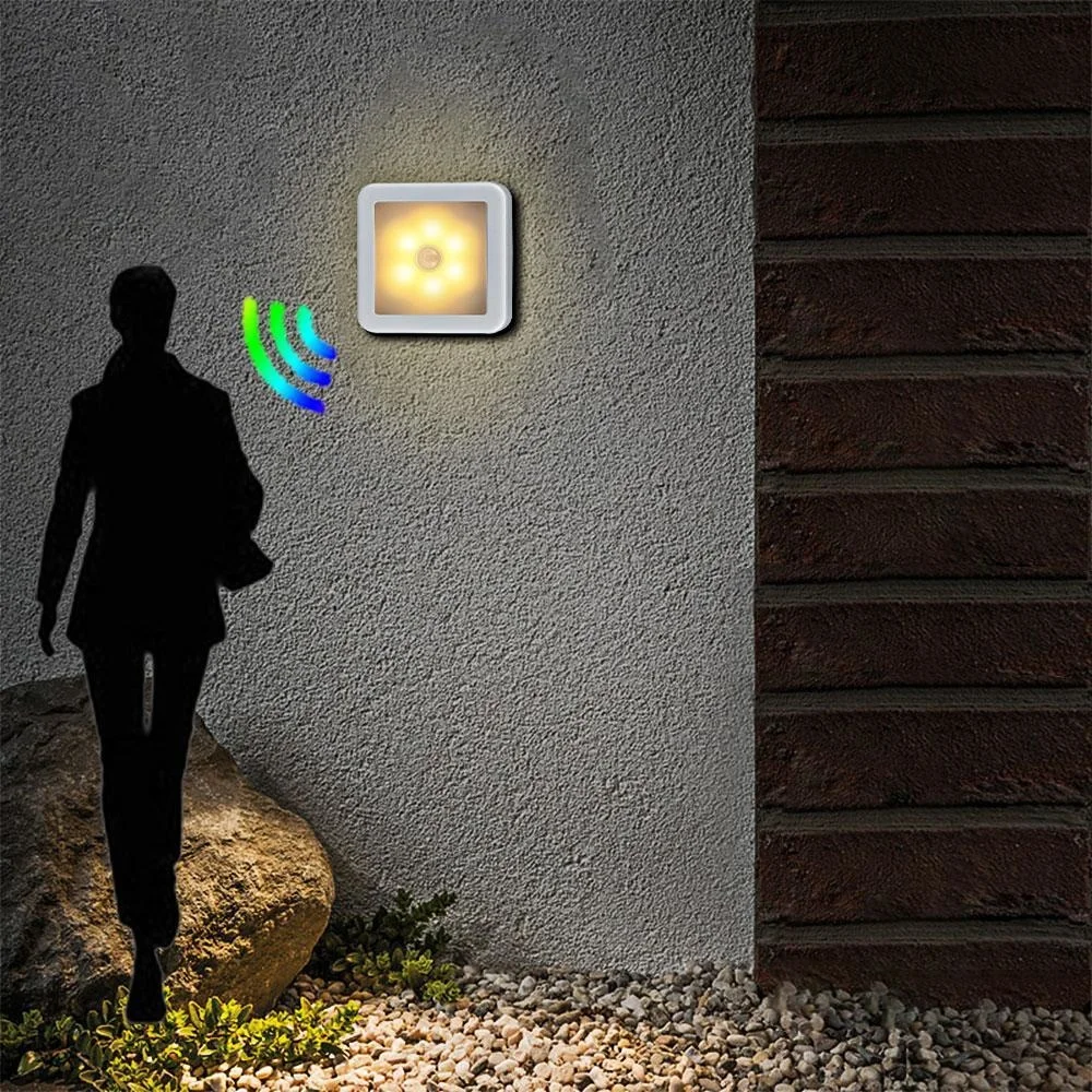 Motion Sensor LED Night Light Smart Night Lamp Battery Operated WC Bedside Lamp For Room Hallway Pathway Toilet Home Lighting star wars night light