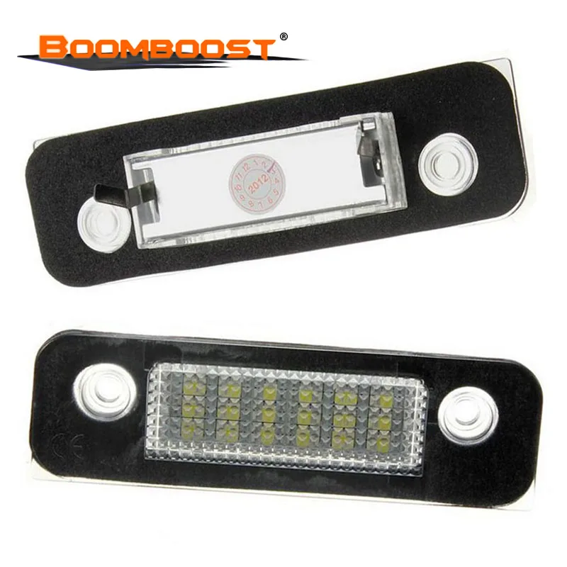 12V 2 шт. Белый SMD светодиодный 12V для Ford Fusion для Ford Mondeo MK2 для Fiesta MK5 номерной знак света лампы