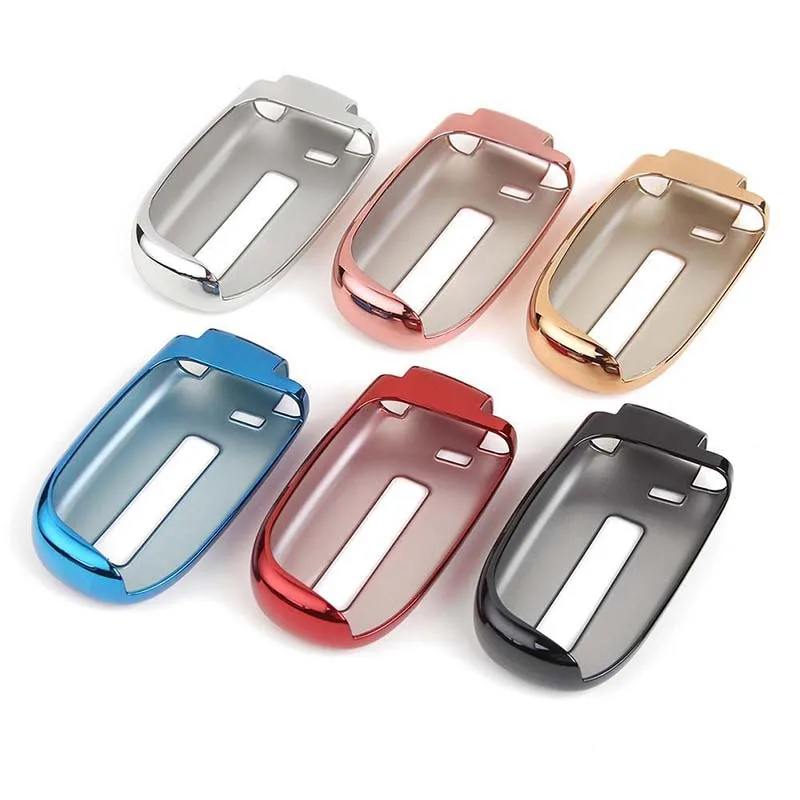 Чехол для ключей TPU Fob 1 шт. аксессуары мягкий для Jeep/Chrysler/Dodge для Dodge Зарядное устройство 2011-up