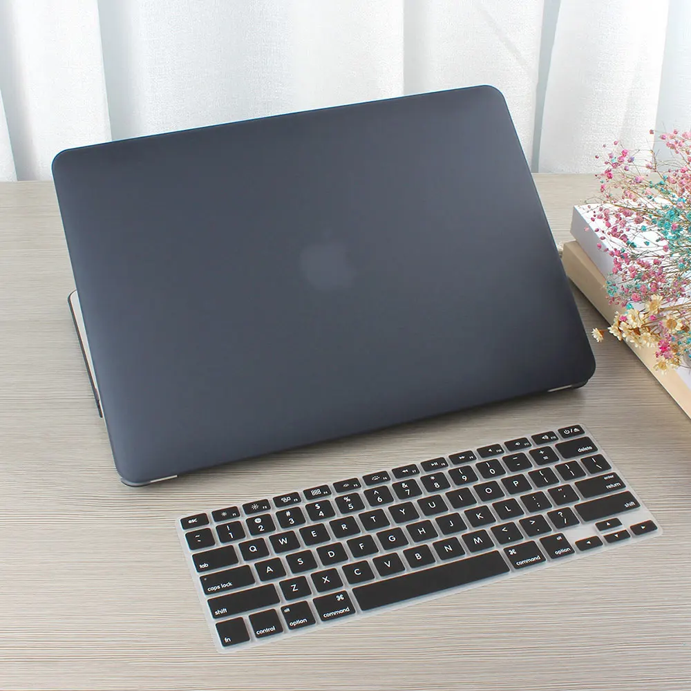 Frosted Surface Matte Hard Cover Case +Silicone Keyboard For Apple Macbook Air 13 Model A1369 A1466 New Touch Bar A2159 | Компьютеры и