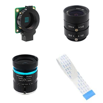

Suitable for Raspberry Pi 12 Million Pixel Camera, 6mm 16mm 12.3MP IMX477R with C/CS Lens