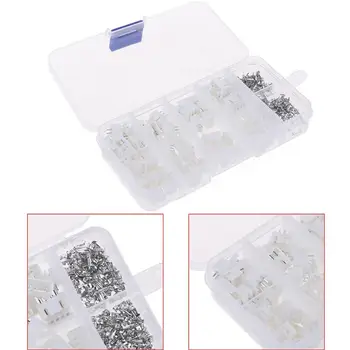 

250/230pcs 2.54mm XH2.54 2p 3p 4 pin Connector plug + straight needle + terminal socket Header wire Adaptor